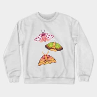 Cottagecore Moths Crewneck Sweatshirt